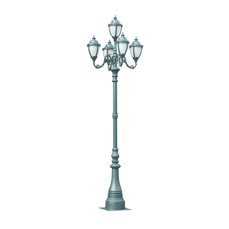 DDK-ZH-0401 Cột đèn trang trí sân vườn cổ điển cao 3 đến 6M