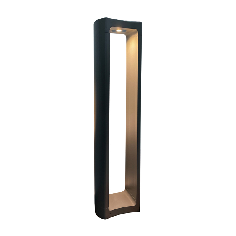 DDK-LL203 Chiều cao 1M Đèn cỏ màu xám hình dạng độc đáo cho công viên
