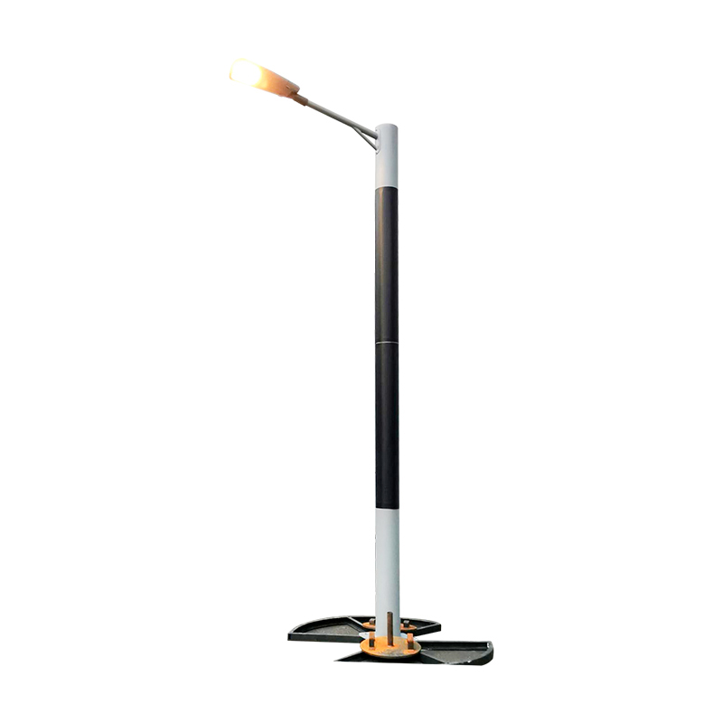 DDK-SSPL-2000 Trụ đèn năng lượng mặt trời đơn/đôi và đèn LED đường phố